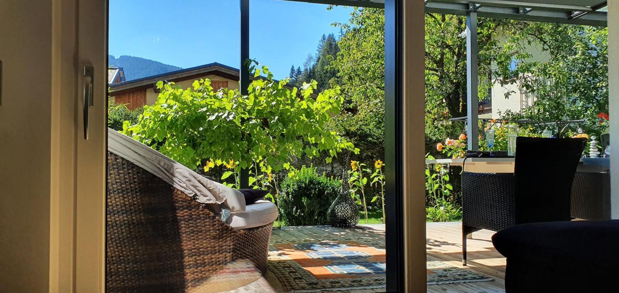 Jagd Trifft Moderne & Boutique Jardin Ferienhaus Annaberg im Lammertal Exterior foto