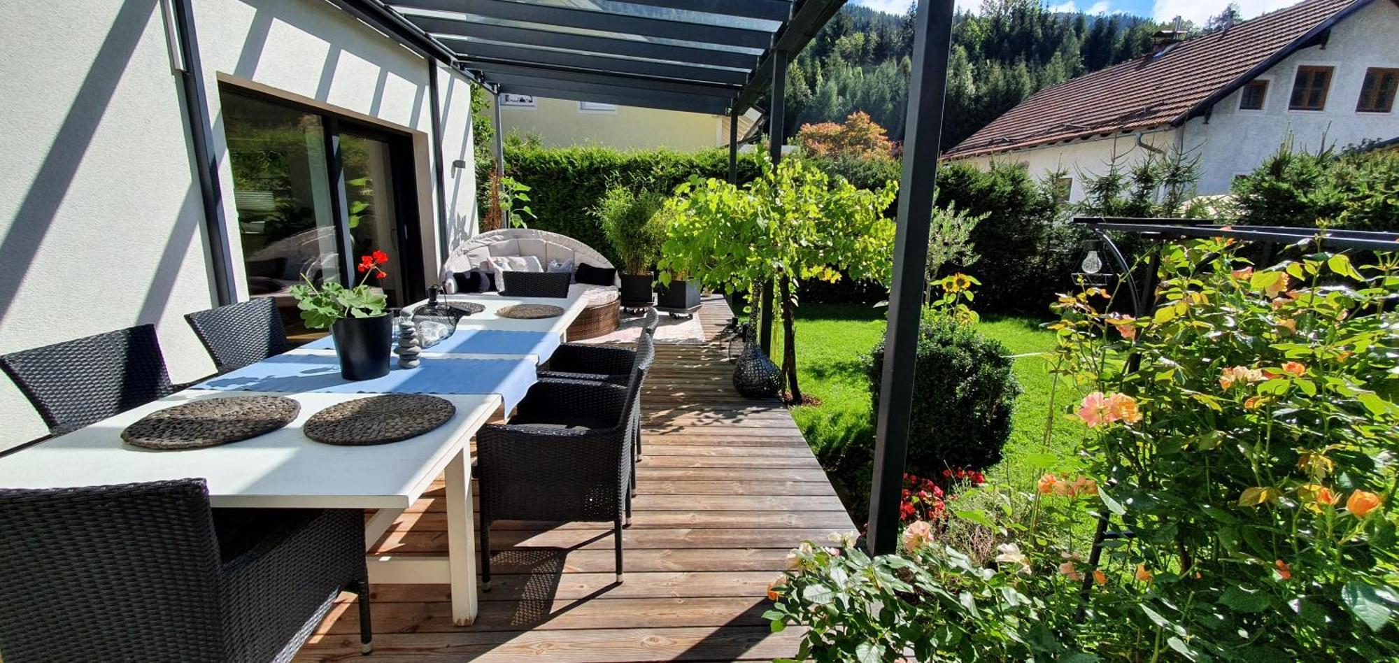 Jagd Trifft Moderne & Boutique Jardin Ferienhaus Annaberg im Lammertal Exterior foto